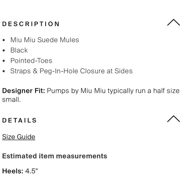 Miu miu sling back black suede booties. - Picture 6 of 6